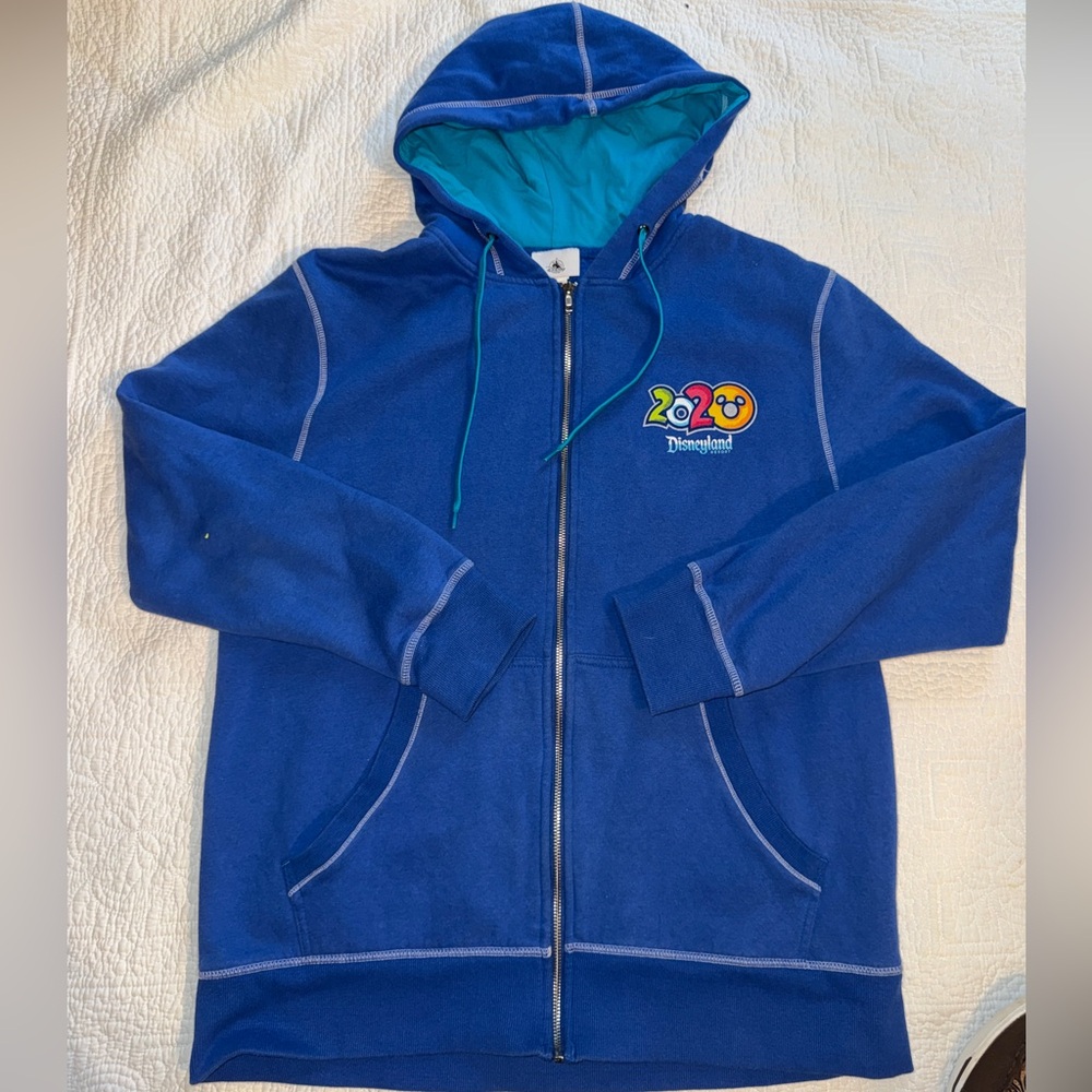 Disneyland blue hoodie 2020